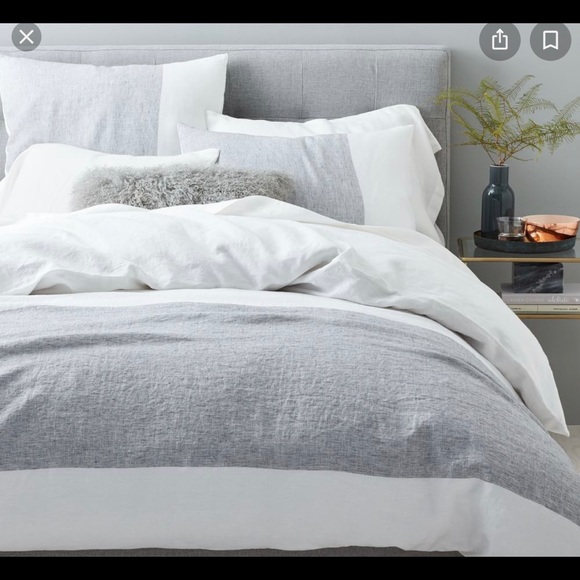 2- West Elm Euro shams